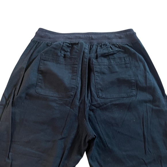 GAP black cotton jogger pants | size small | pull-on drawstring waist | cotton - Picture 10 of 11